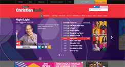 Desktop Screenshot of premierchristianradio.com